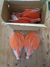 12x Plastic table tennis bats