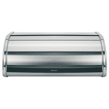 Brabantia Roll Top Bread Bin Metall, Matt Steel, 348921