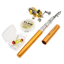 Fishing Rod Reel Combo Set