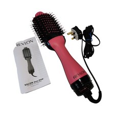 Revlon One-Step Hair Dryer Volumiser Pink 2-in-1 Used Very Good