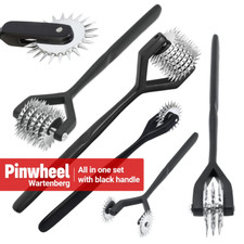 Black Wartenberg Pinwheel 1 2