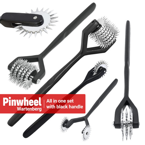 Black wartenberg pinwheel - 1, 2