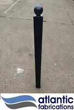 Steel  bollard, concrete in