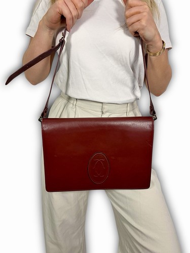 Vintage cartier shoulder bag - vintage,