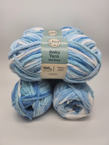 New crafty blue stripe - blue, baby