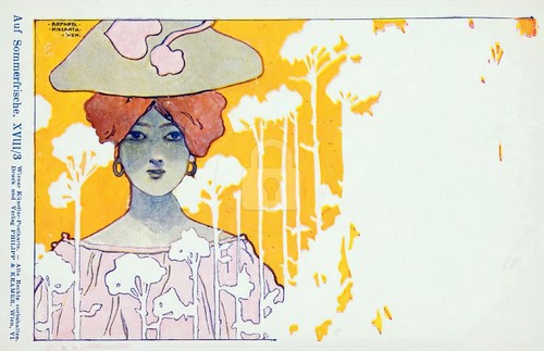 Raphael kirchner woman among - kirchner,,