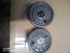 2 old fly reels
