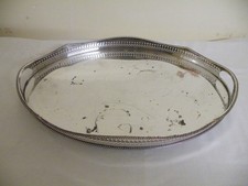 Large Vintage Silver Plated