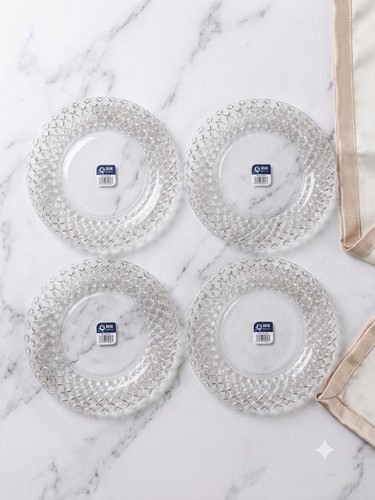 Glass plate set elegant - ,