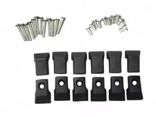 Floor runner channel - end, cap