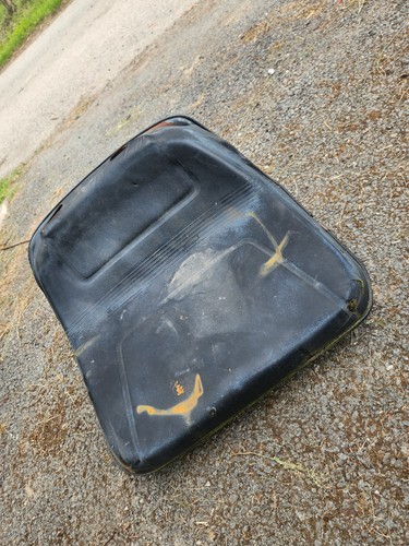 Ride mower seat - ride, with