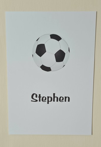Personalised printed wall art - wall,