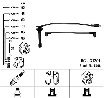 Ignition cable kit - ignition,