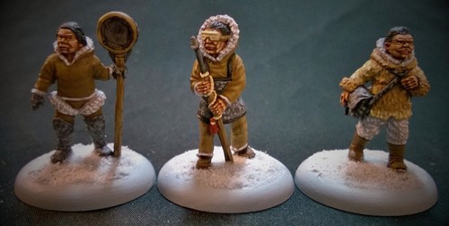 Aa113 inuit hunters 28mm - inuit,