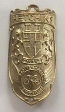 Hetchins metal headbadge - metal,