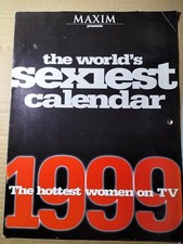 Maxim Magazine Calendar 1999