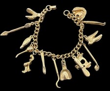 Vintage Dentist Charm Bracelet