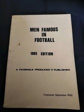 MEN FAMOUS IN FOOTBALL 1905