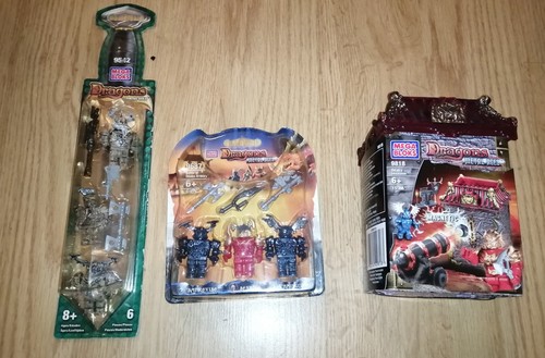 Mega bloks dragons sealed sets - dragons,