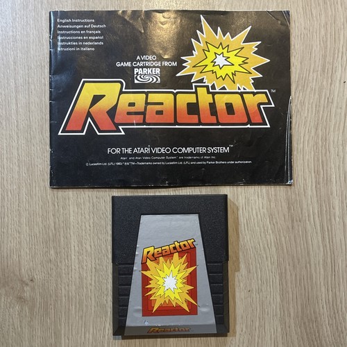 Reactor atari 2600 game - atari,