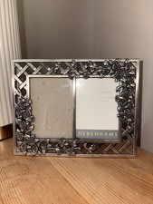 Debenhams Silver Pewter Rose