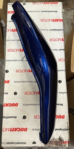 Ducati left rear - ducati, blue