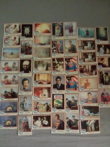 Superman trading cards 1978 - trading,