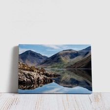 Wast Water, Lake District. Canvas Picture, Wall décor. For home or office (Inter