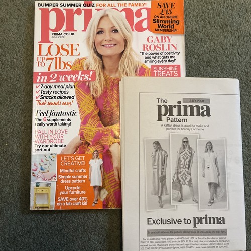 Prima sewing pattern - pattern, &