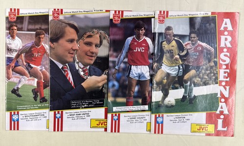 Arsenal match day programmes - arsenal,