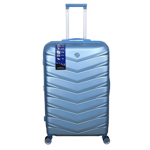 Travel suitcase ice blue - suitcase,