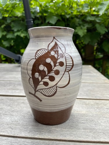 Vintage studio pottery - pottery, vase