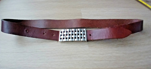 Real leather vintage - vintage, belt