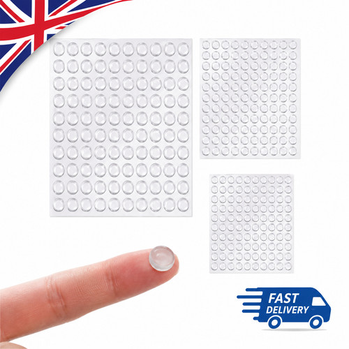 100x clear self adhesive - clear, self-adhesive