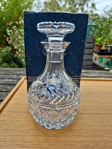 Boxed stuart crystal round - stuart,