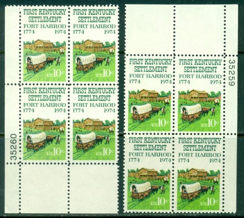 Scott 1542 plate block - #,