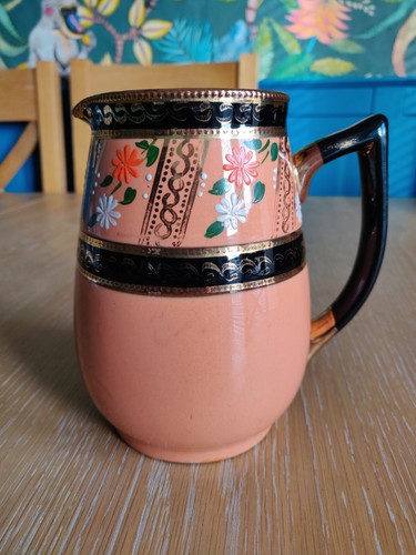 Vintage brick red water - brick-red, metal