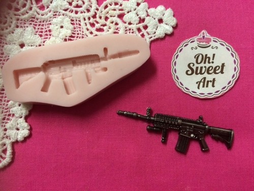 Machine gun silicone mold food - machine,