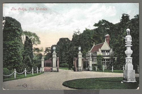 Vintage postcard the lodge - vintage,