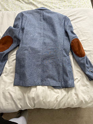 Men blue blazer suit - h&m, men's