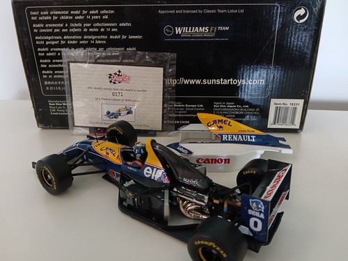 Williams renault fw15c - 1/18, f1