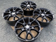20" Jeep Grand Cherokee WK2 Alloys Wheels Rims REFURBISHED Black x4 1VH41TRMAD