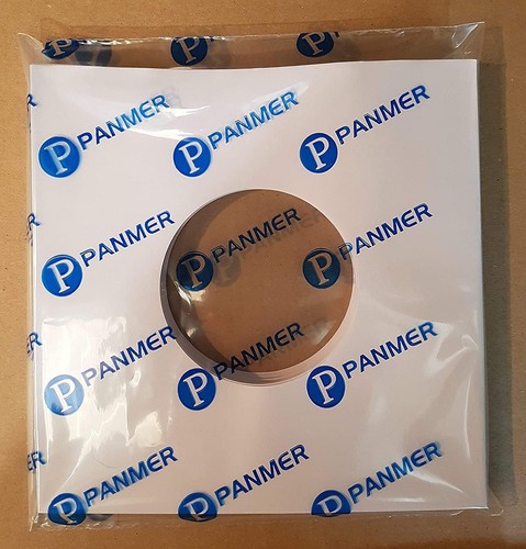 Pack 7in white paper - pack, 50