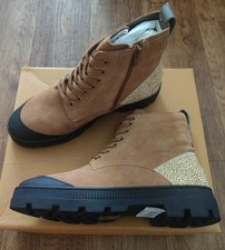 White Stuff Ivy Lace Mid Tan Suede Boots UK 5 RRP £85