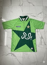 PAKISTAN CRICKET 1999 WORLD CUP SHIRT JERSEY ASICS SIZE L