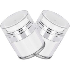 2 Pcs Cream Bottle Foaming Pump Travel Empty Containers for Creams