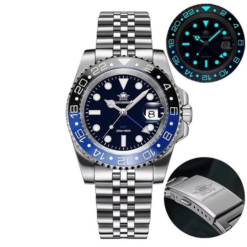 40mm addiesdive mens gmt - 40mm,