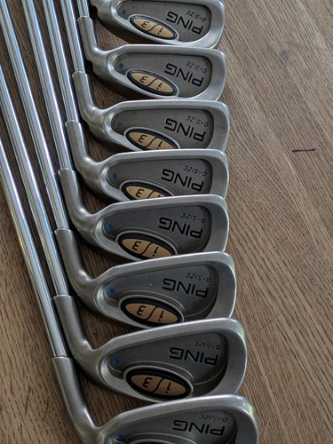 Ping size irons blue - ping, irons.