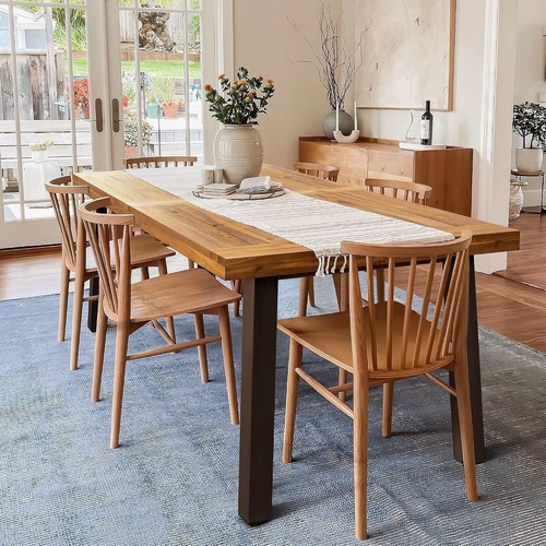 Person acacia wood dining - person,