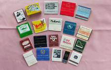 Lot of 20 Vintage Matchbooks